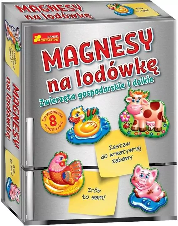 Zestaw do kreatywnej zabawy - Zwierzęta gospodar. - tantis.pl