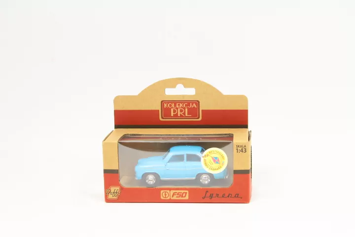 Kolekcja PRL Syrena 104 niebieska - tantis.pl