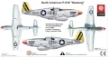 Model do sklejania  North American Mustang P-51B - tantis.pl