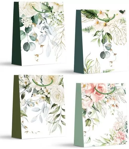 Torebka prezentowa S Kwiaty - tantis.pl