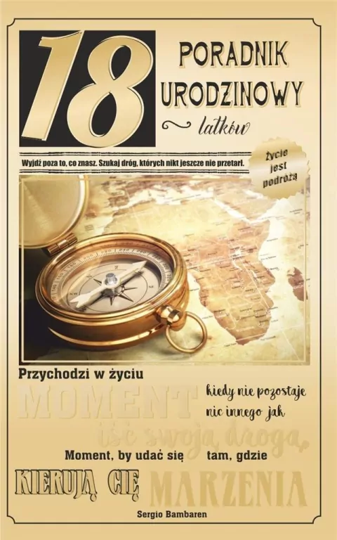 Kartka okolicznościowa Urodziny 18 U35 - tantis.pl