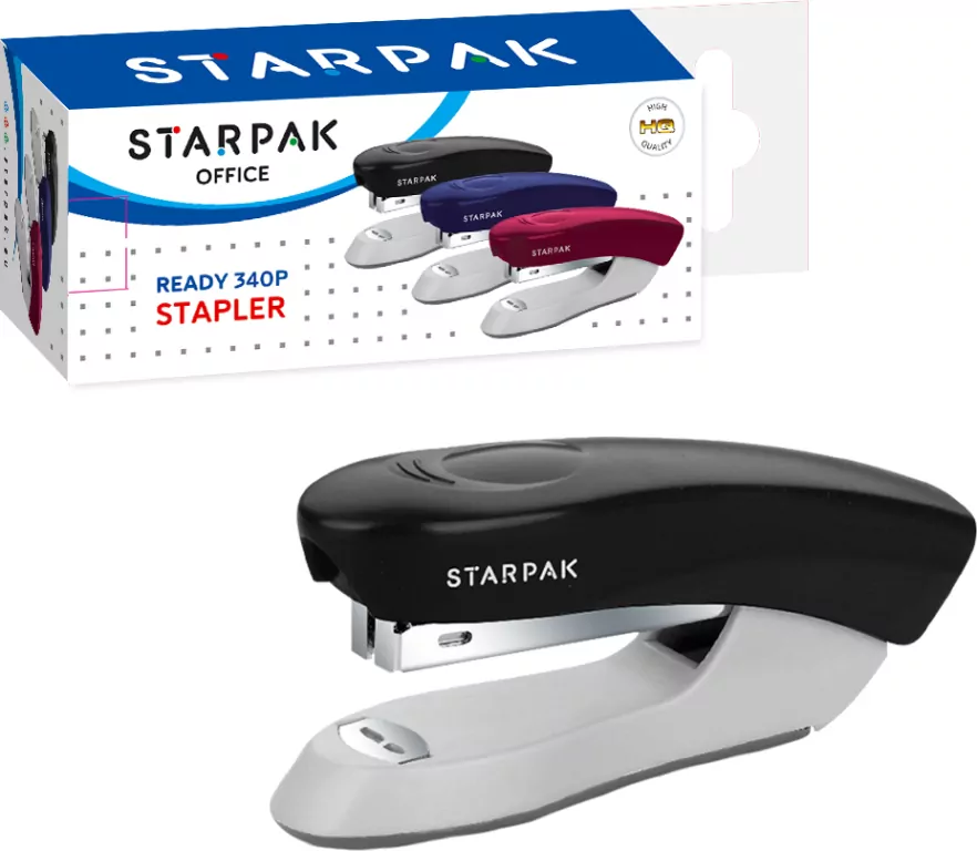Zszywacz Ready STK-340 P czarny - tantis.pl
