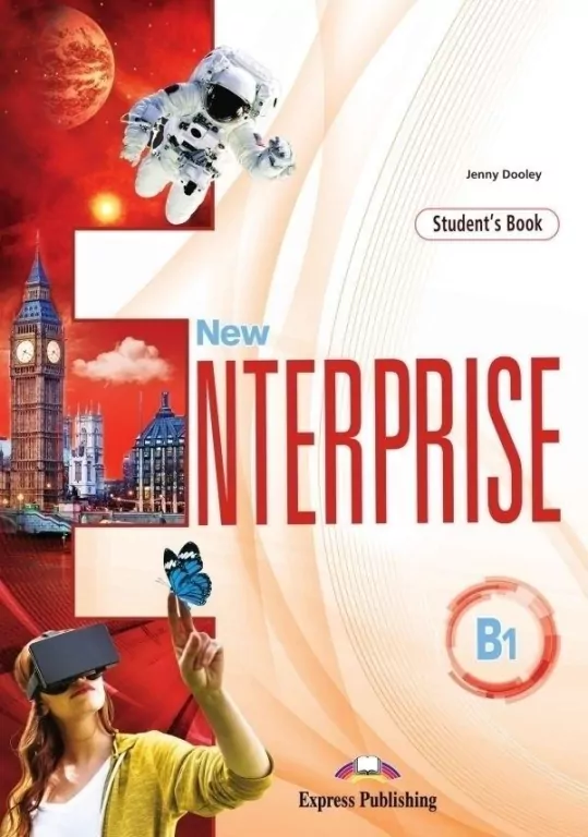 New Enterprise. Student's Book (Podręcznik) + DigiBook. Poziom B1. Język angielski - tantis.pl