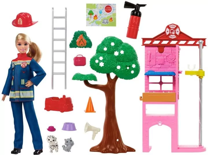Barbie Kariera. Lalka Strażak - tantis.pl