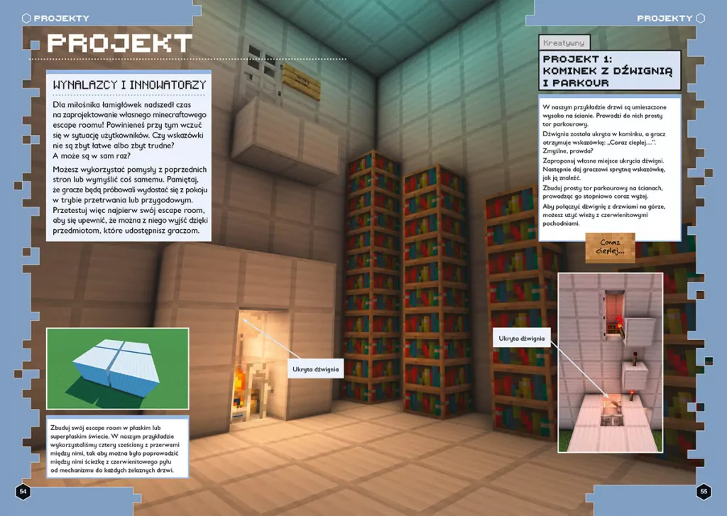 Minecraft. Projektowanie i technologia - tantis.pl