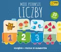 Puzzle + książka. Moje pierwsze liczby, 20 elementów - tantis.pl