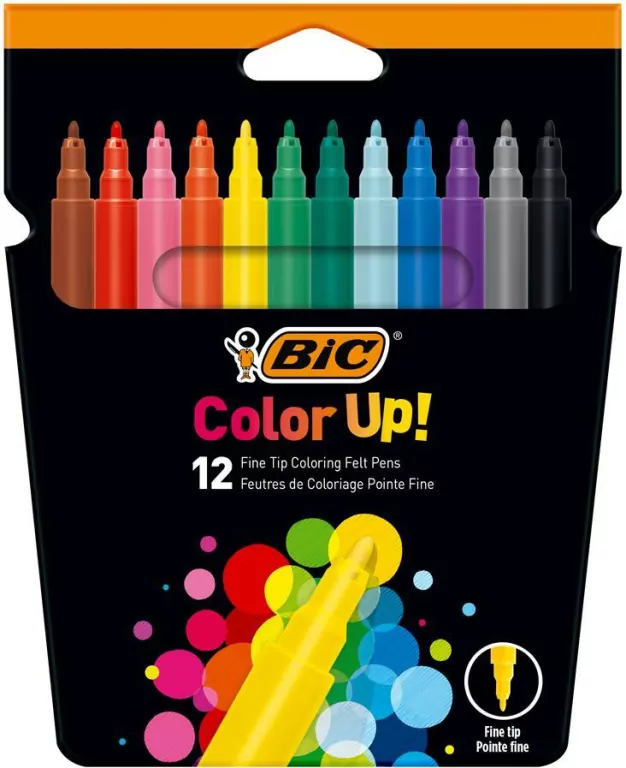 Flamastry Color UP! 12 kolorów - tantis.pl