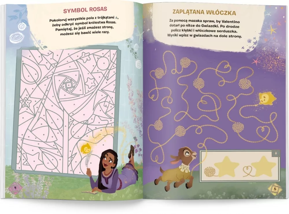 Disney Życzenie. Zadania do zmazywania - tantis.pl