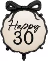 Balon foliowy pastylka Happy 30 47,5x45cm - tantis.pl