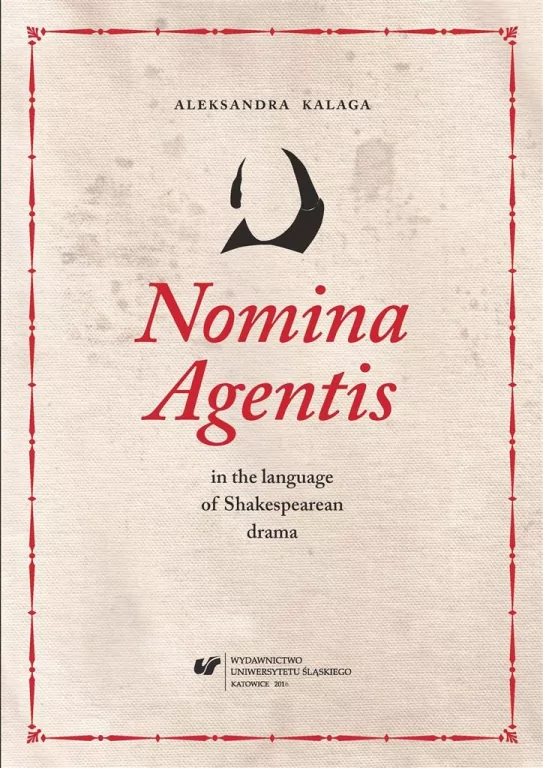 Nomina Agentis in the language of Shakespearean... - tantis.pl
