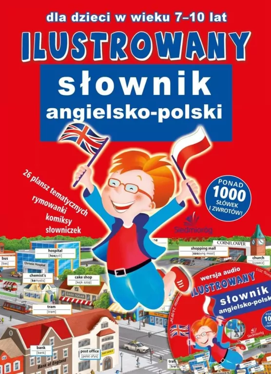 Ilustrowany słownik angielsko-polski + CD - tantis.pl