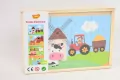 Puzzle drewniane 4 obrazki - tantis.pl