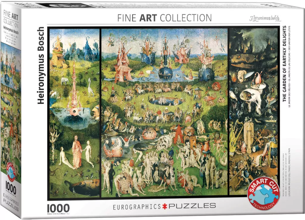 Puzzle 1000. Ogród ziemskich rozkoszy - tantis.pl
