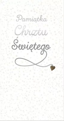 Karnet PM-167 Chrzest