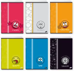 Zeszyt True Colours. A5/32K linia. 20 sztuk