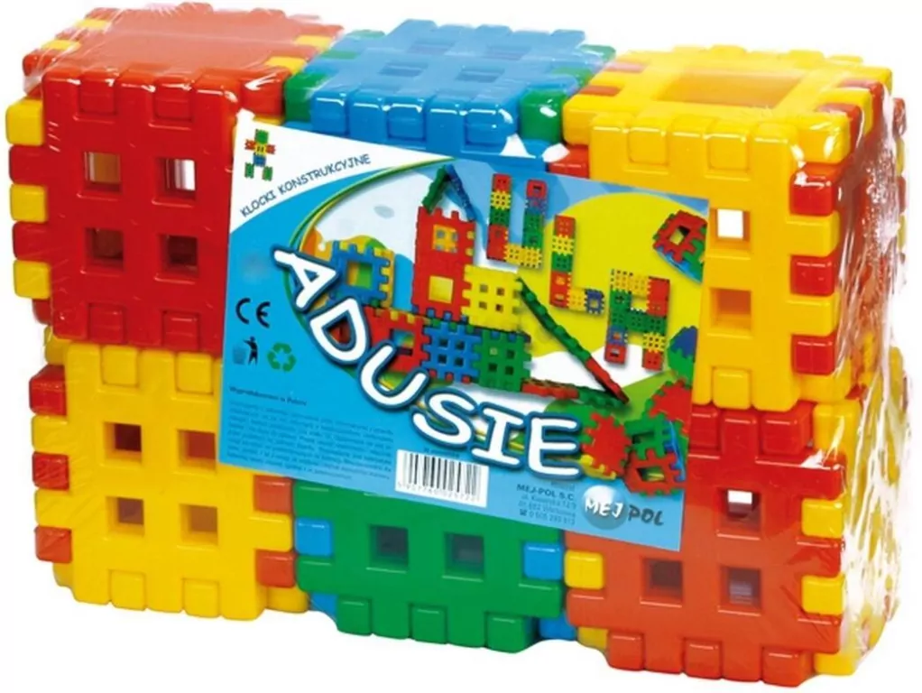 Klocki konstrukcyjne Adusie 36 elementów - tantis.pl