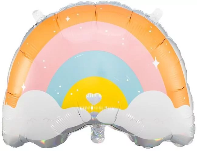 Balon foliowy Tęcza 55x40cm - tantis.pl