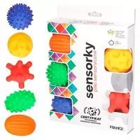 Piłka sensoryczna. 5 sztuk w opakowaniu - tantis.pl