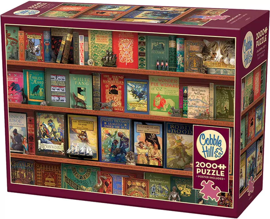 Puzzle 2000. Książki przygodowe - tantis.pl