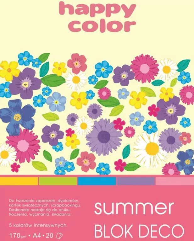 Blok A4/20K. Deco Summer - tantis.pl