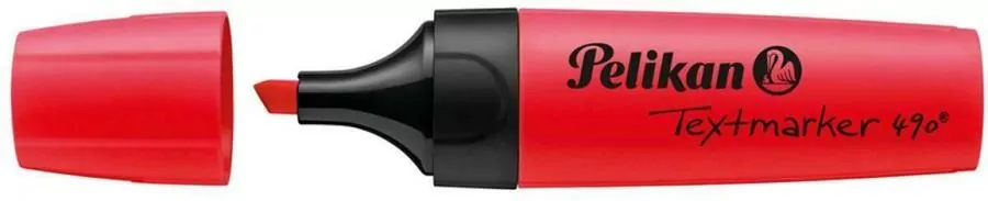 Zakreślacz Czerwony Pelikan - tantis.pl