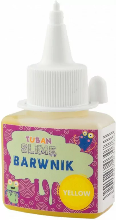 TUBAN. Slime barwnik. Żółty, 35 ml - tantis.pl