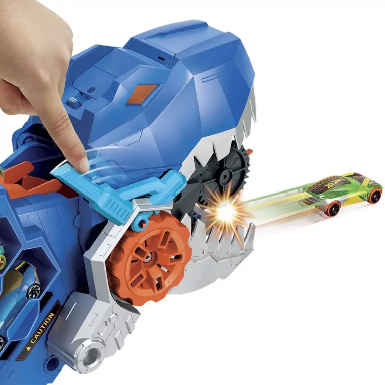 Hot Wheels. City T-Rex Mega Transporter - tantis.pl