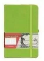 Notes A6 Kratka Secesja Zielony ANTRA - tantis.pl