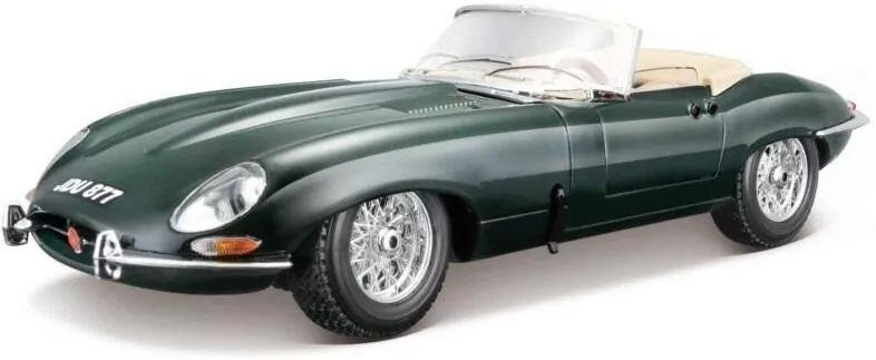 Jaguar E-Type Cabriolet 1:18 BBURAGO - tantis.pl