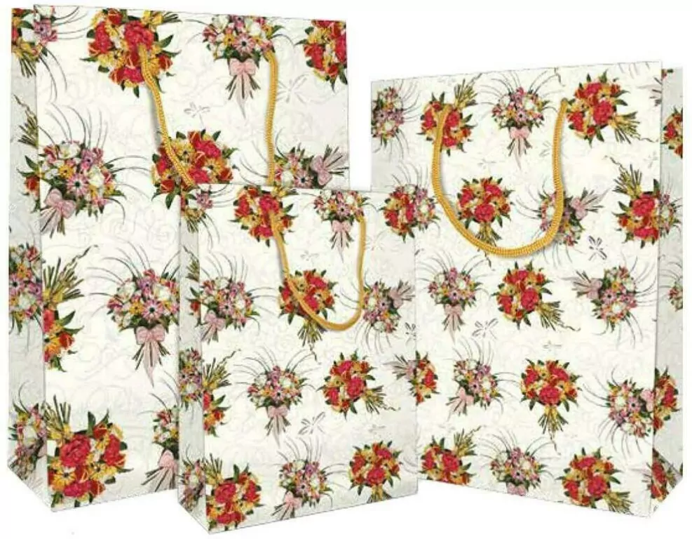 Torebka ozdobna BXS502094 Fiori mała - tantis.pl