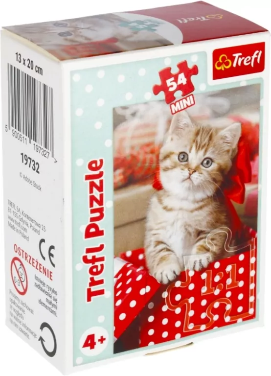 Puzzle 54 mini. Urocze zwierzątka 1 - tantis.pl