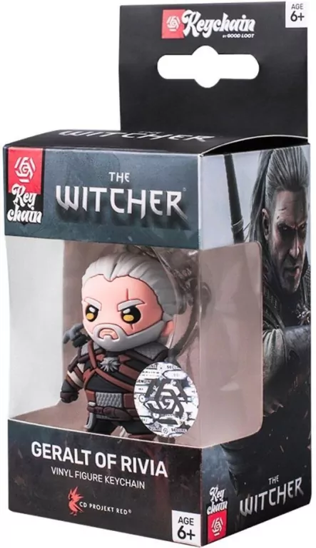 Brelok 3D Geralt z Rivii z serii The Witcher - tantis.pl