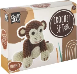 Małpka na szydełku
