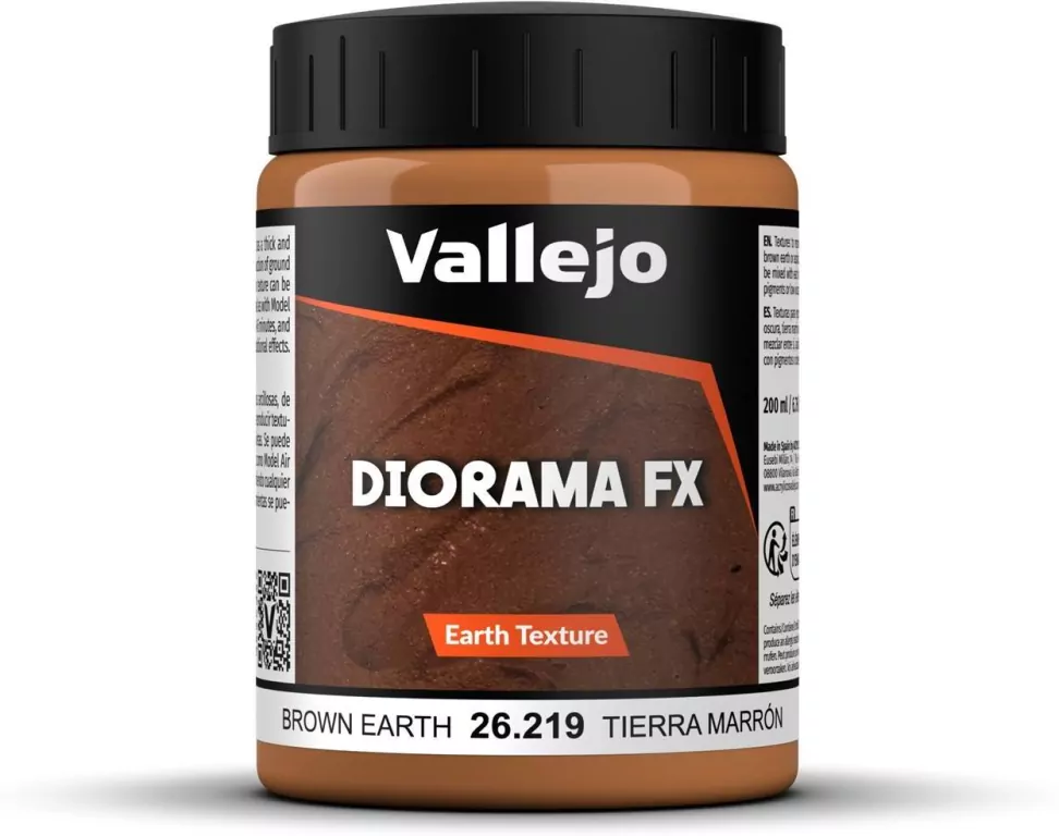 Masa Earth Textures 200ml Brązowa ziemia - tantis.pl