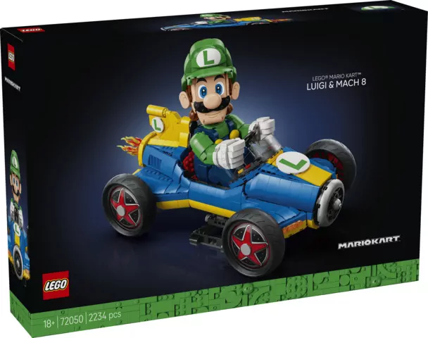 LEGO® Mario Kart™ — Luigi i Mach 8 72050 - tantis.pl