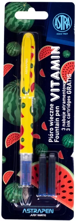 Pióro wieczne Vitamin + naboje ASTRA - tantis.pl