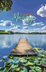 Kalendarz 2026 ścienny A3 Mazury