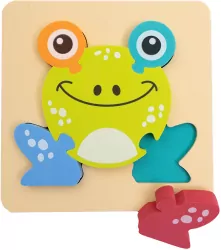 Puzzle piankowe. Żabka