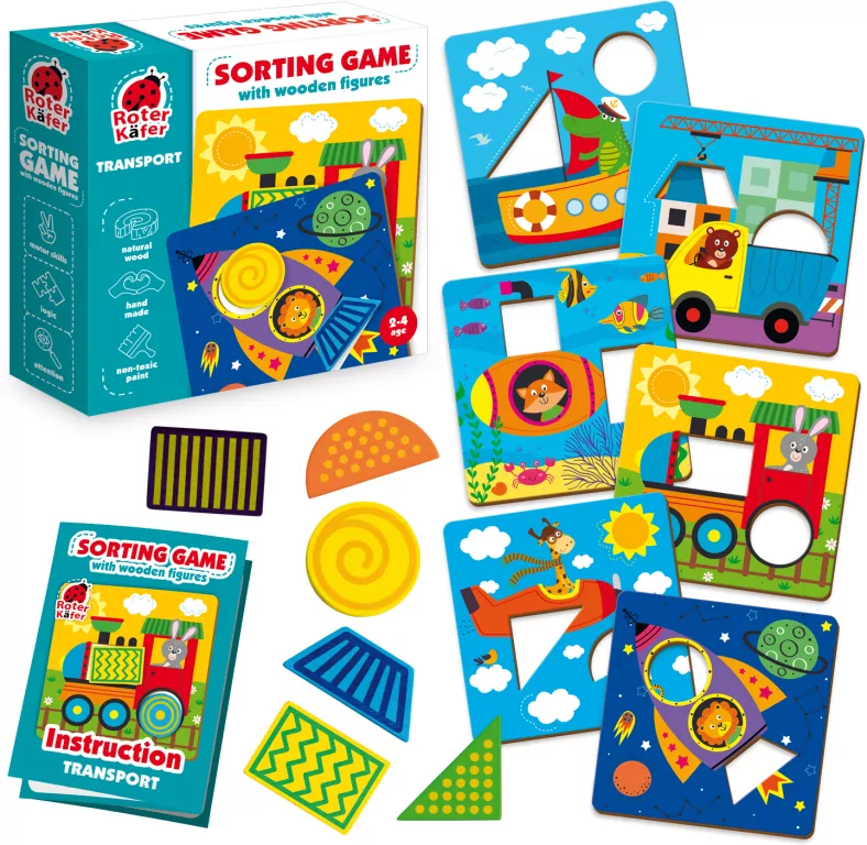 Edukacyjna Sortowanka - transport - tantis.pl