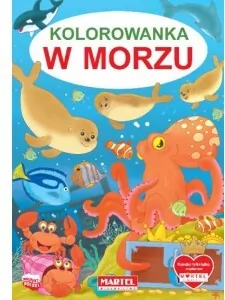W morzu. Kolorowanka - tantis.pl
