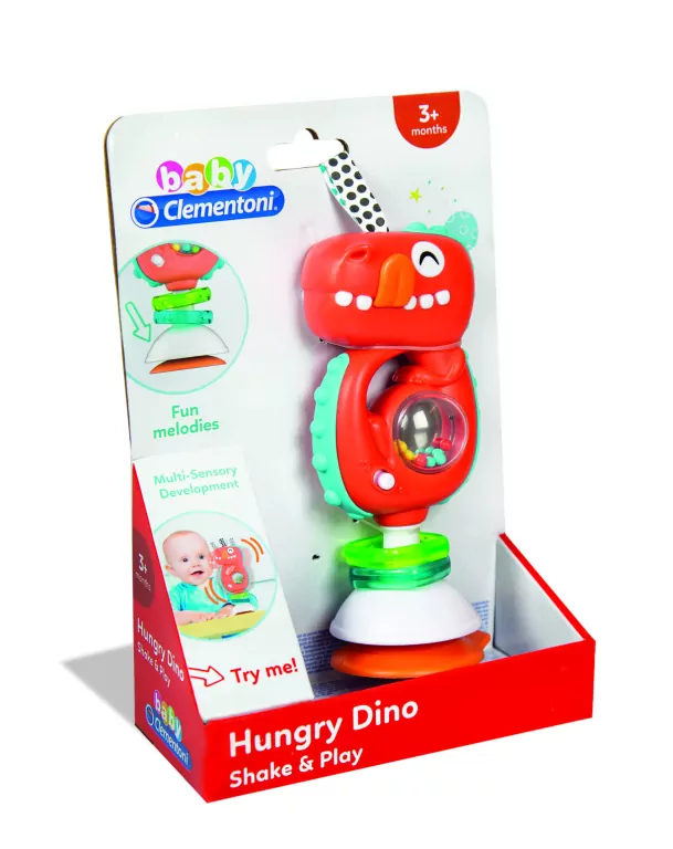 Interaktywna grzechotka. Dinozaur - tantis.pl