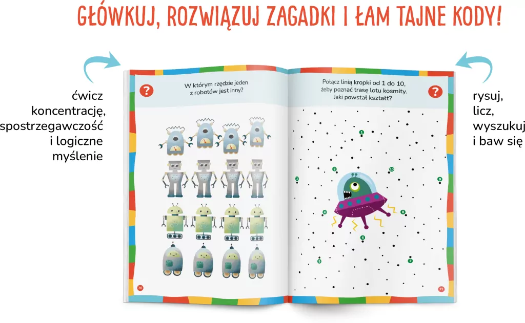 Kapitan Nauka. Łamigłówki dla 4-latka - tantis.pl