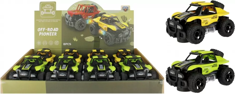 AUTO TEREN B/O 14CM MIX2 MC DISP 8/80. - tantis.pl