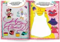 Minnie. 100 brokatowych naklejek - tantis.pl