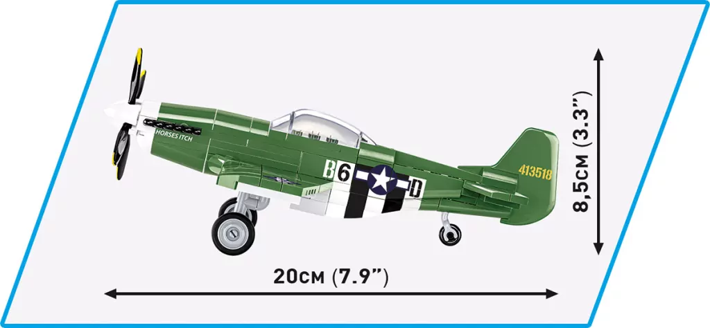 HC WWII North American P-51D Mustang - tantis.pl