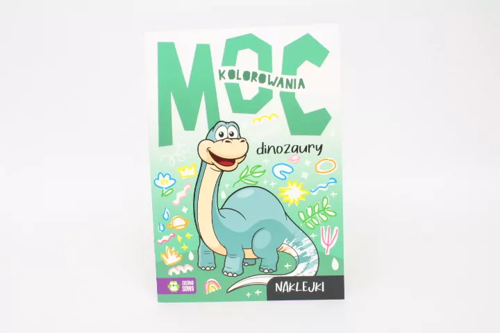 Moc kolorowania. Dinozaury - tantis.pl