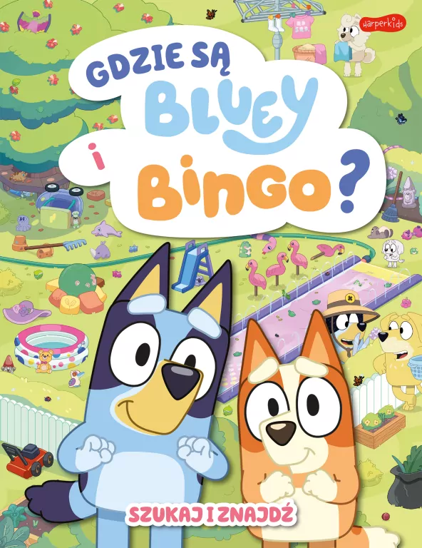 Gdzie są Bluey i Bingo? Szukaj i znajdź - tantis.pl