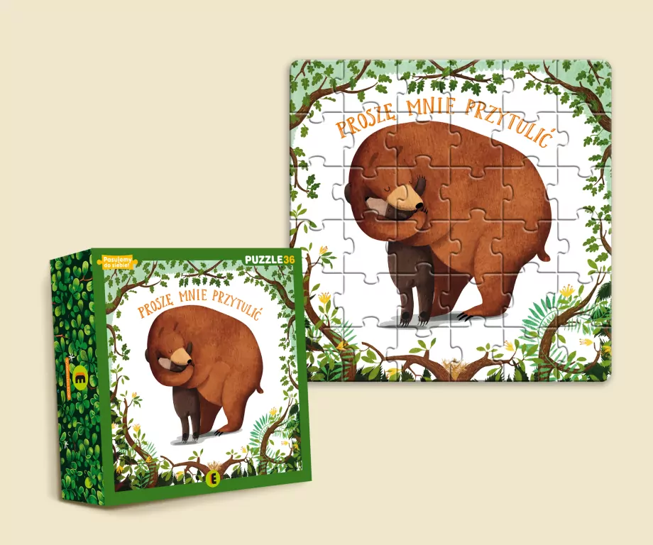 Puzzle 36. Proszę mnie przytulić - tantis.pl