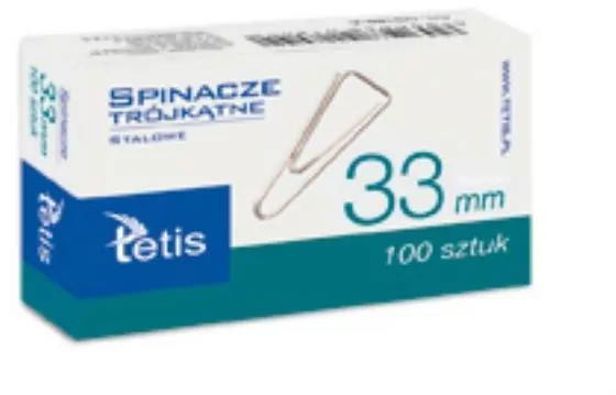 Spinacze trójkątne 33mm - tantis.pl