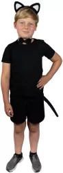 Strój zwierzątka z ogonkiem - kot